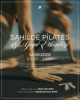 Sahilde Pilates & Yoga Etkinliği